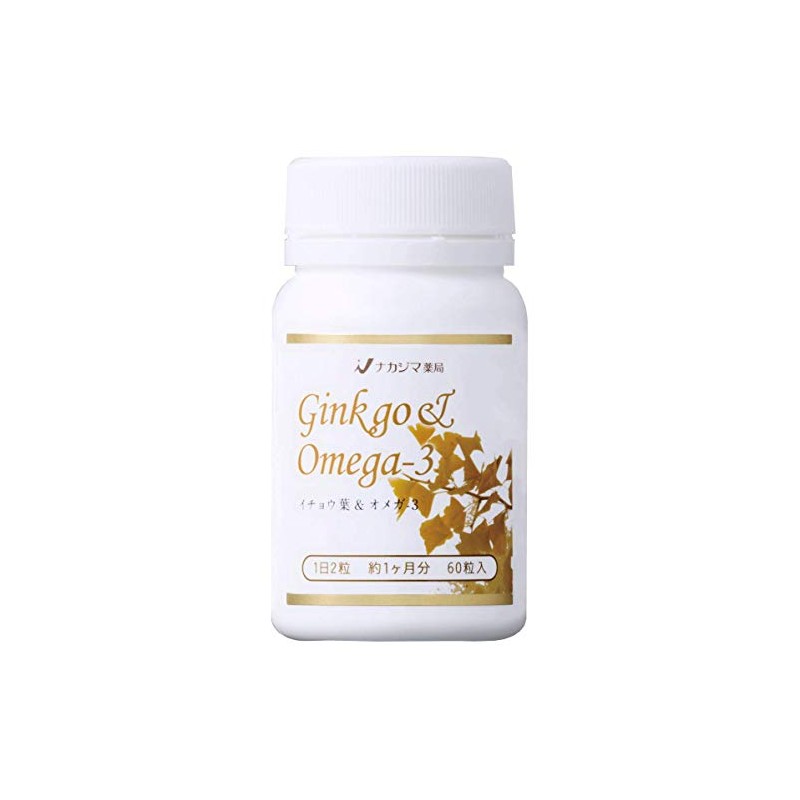 nakazimaguru-pu Pharmacist Choice Supplements Gingko Leaves and Omega – 3