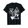 Elephant Triangle t shirt - Geometric Shape Tee