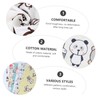DOITOOL 8Pcs Cartoon Animals Fabric Patchwork Cloth Set Sewing Fabrics