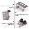Concealed Hinges Cabinet Iron Right Angle Pivot Hinge Set for