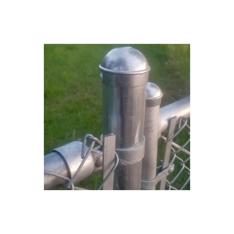 2-3/8" Top Rail End for Chain Link Fence (3 Pack)