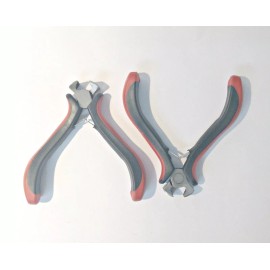 ULTRA STEEL (2) ULTRA STEEL HAND TOOLS 4-1/2" MINI END CUTTING PLIERS NIPPER
