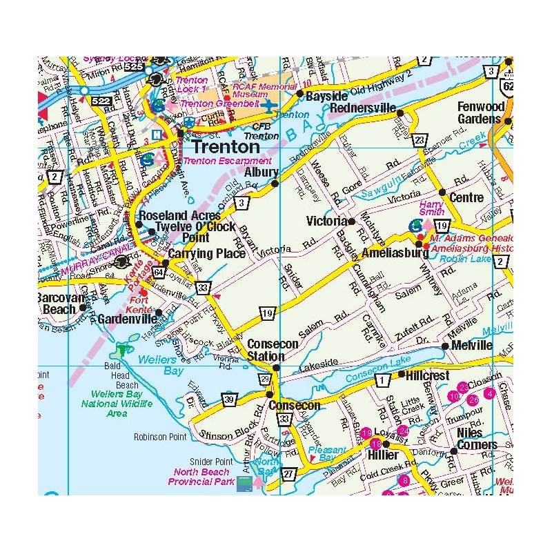 Eastern Ontario, Ontario Regional Map