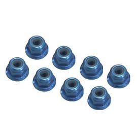 Kawada Aluminum Lock Nut M3 Blue RN32B