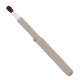 Shishida Seishindo PS-104 Makeup Brush, Sliding Brush, Blender Brush, Approx. 0.5 x 4.9 inches (1.2 x 12.5 cm), Gray