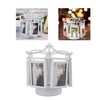 Rotating Photo Display Frame Multifunctional Removable Stable Metal Desktop Photo