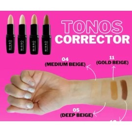 Corrector Maquillaje Bissu Quita Imperfecciones 8 Piezas                                                                                              