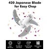 GDL Food Chopper, Pull Onion Chopper Dicer, Hand Powered Food