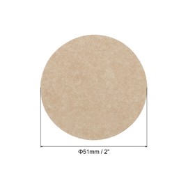 PATIKIL Mocha Pot Paper Filter Disposable Round Brown Paper 2 Inch OD for Espresso Maker, Cafe Office Home Pack of 300