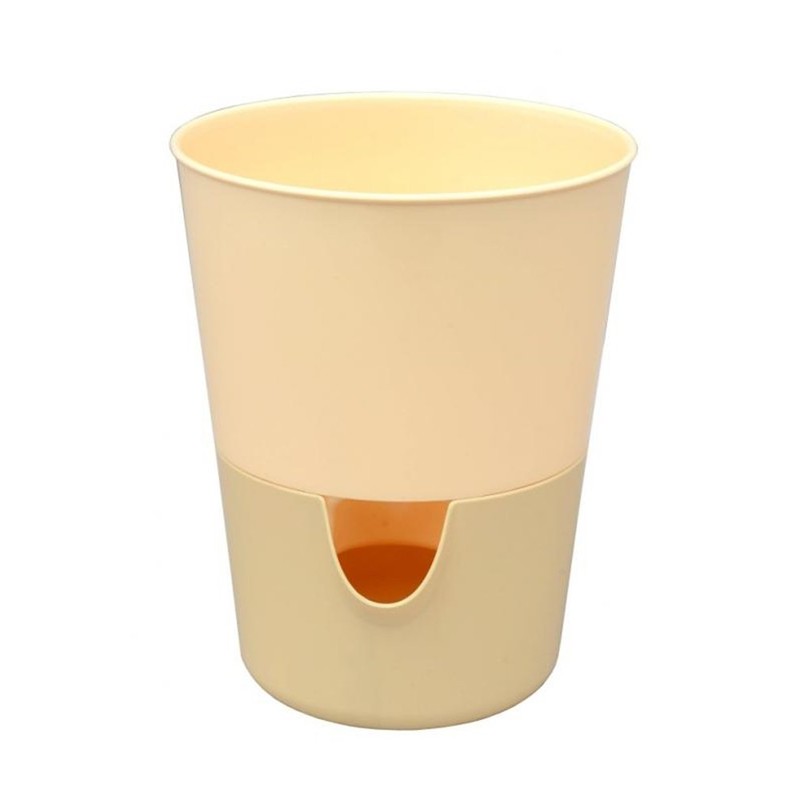 Plastia Rosemary Herb Pot Watering Pot with Water Reservoir Diameter