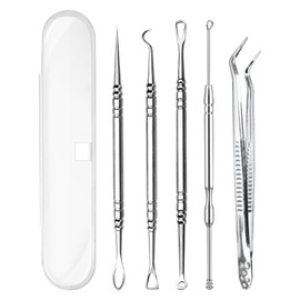 Mandelsteine Entfernen 5PCS Tonsillenstein Entferner Tonsil Stone Remover Wirksame Mundreinigung für Einen Frischeren Atem Entfernung Von Mandelsteinen(1 Karton)