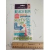 Sticko Autocollant Beach Bum Splash Fun Ahead Seaside Waves Sun