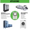 Generic 240V Mechanical Timer with Dual Outlet for Aquarium, Grow