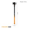 Fiskars PRO 750620-1001 IsoCore 10 lb Sledge Hammer, 36 Inch,Orange/Black