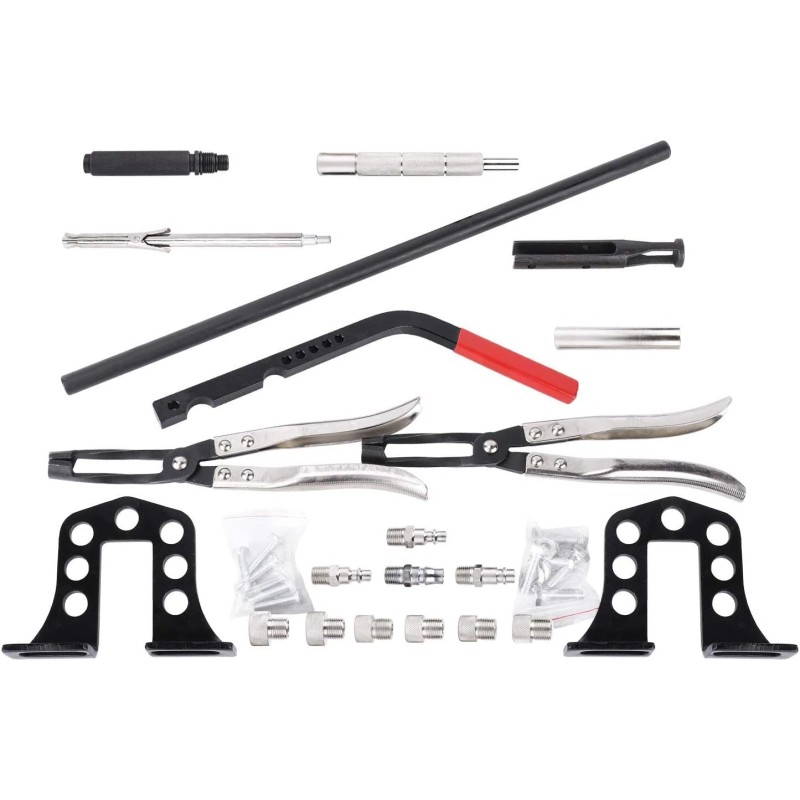 8milelake Overhead Valve Spring Compressor Steel Stem Seal Installer Remover