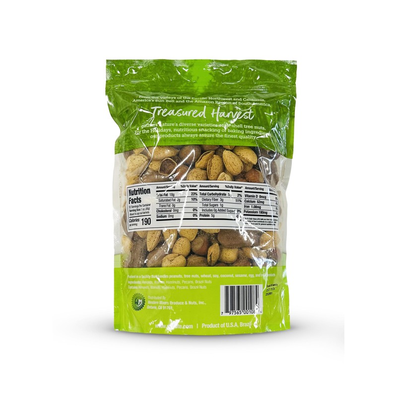 In Shell COMBO - Mixed Nuts/Walnuts - TWIN PACK -