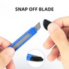 4 Pack Box Cutter Knife, 3-rd Gen Utility Knives, Razor