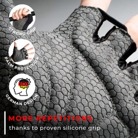 MACCIAVELLI® Fitness Gloves for Men and Women, Training Gloves for Strength Training, Bodybuilding, Gym Gloves, Fitness Gloves