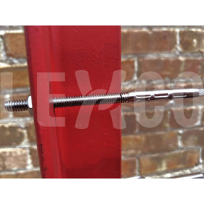 Hand Swage Threaded Terminal for 3/16" Cable (10 Pieces/Pack), 1/4"-20