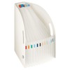 Lihit Lab F7690-0 Document Box, A4, Vertical, White