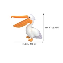 TOYANDONA 1pcs Pelican Plush Toy, 9. 8 inch Adorable Pelican Stuffed Animal Toy Soft Pelican Plush for Kids Gift Home Decorations
