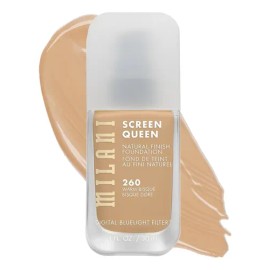 Maquillaje Milani Screen Queen Foundation 260 Warm Bisque