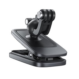 BTG Sports Camera Backpack Clip for DJI Pocket 3/Action 5 pro 4 3/Insta360 X4 X5 Go 3 3S Ace Pro 2 Backpack Mount Sports Camera Backpack Accessories