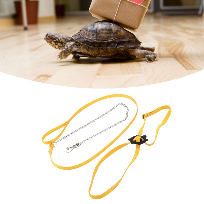 Turtle Harness Leash, Interchangeable Skin-Friendly Pet Harness, Reptile Leash for