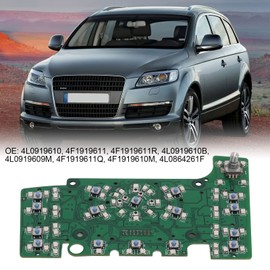 MMI Control Circuit Board E380, MMI Multimedia Interface Control Panel Circuit with Navigation Replacement for Q7 A6 S6, for 4L0919610, 4L0919610B, 4L0919609M, 4F1919611Q