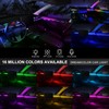 Acrylic Interior Car LED Strip Light with Wireless APP, RGB