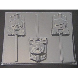 Thomas the Tank Train Chocolate Candy Lollipop Mold