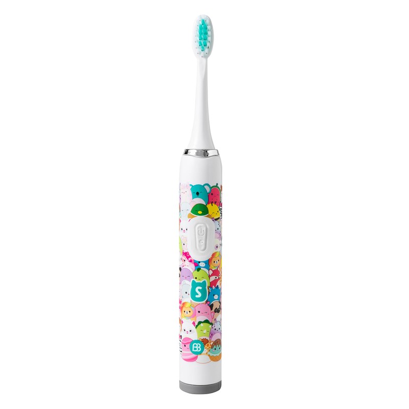 Brush Buddies Squishmallows Sonic Toothbrush, Ultra Soft Bristles, Electric Toothbrush