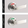 Bathroom Privacy Lever Lock with Large Indicator for Men Women