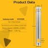 Upgraded 4 Pack S07070200 Cat 1 Top Link Pin 3/4