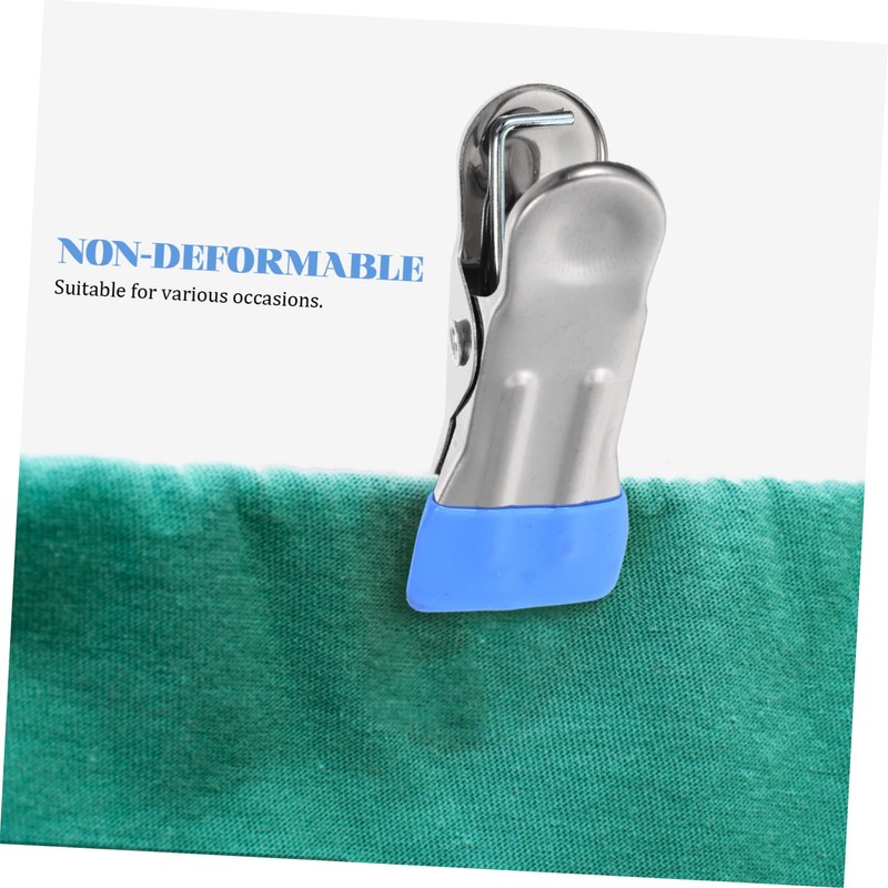 IWOWHERO 30pcs Winter Pool Cover Clips Stainless Steel Fixing Clamps