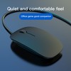 USB 3.0 Wired Slim Mouse, Optical 2.4GHZ USB Desktop Mouse,3