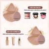 Brochas Maquillaje Profesional Herramientas Cosméticas 56pzs Color Marrón