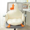Office Cushion Soft Comfortable Strap Design Goose Shape One Piece