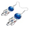 DUOWEI Acrylic Funny Bowling Ball Earrings Dangle Cute Sport Balls