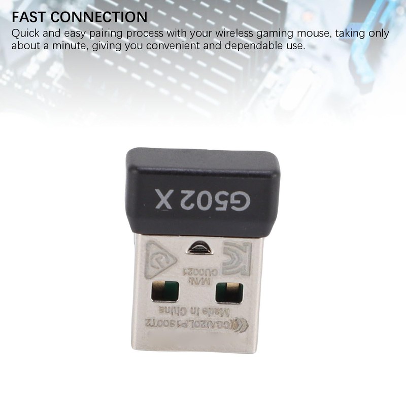 Zopsc USB Dongle Mouse Receiver for G502X G502X Plus Lightspeed,