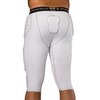Rival Integrated 7-Pad 3/4 Tight White XXL