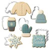 Foose Cookie Cutters Winter Cozy Night 6 Pc Cookie Cutter