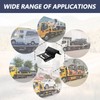 1500LBS Wheel Chock Tie Down Kit for Trailer & Pickup