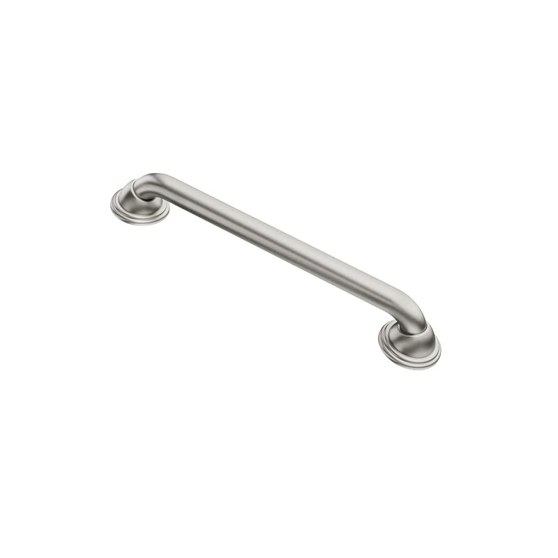 Moen LR8724D2BN 24-Inch Designer Bathroom Grab Bar, Brushed Nickel