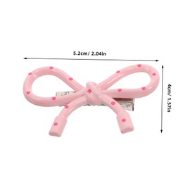 Hohopeti 10pcs Bow Hair Clips Bow Clip for Women Fashionable for Girls Strong Hold