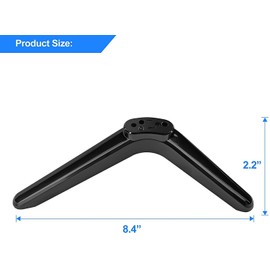 YOUNLEN TV Pedestal Feet, TV Stand Base Replacement, Universal Table Desk Pedestal TV Stand, TV Stand Legs, TV Stand Mount, for Most TV Stand 32 40 49 50 55 Inch Screws