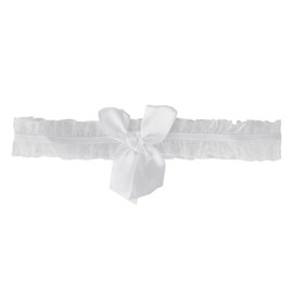 Garters for Bride, Wedding Garter for Bride, Bridal Garter, White Garter, Wedding Gifts, Wedding Accessories, Gifts for Women and Girls, Leg Garter for Prom Party Valentines Day Gifts（Bow Tie White）