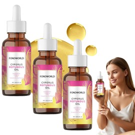 3PCS Cyperus Rotundus Oil,Depilatoria en Aceite para Mujer y Hombre,Aceite de Cyperus Rotundus Natural para Depilación,Reduce el Rebrote del Vello,Hidrata y Suaviza la Piel (3PCS)