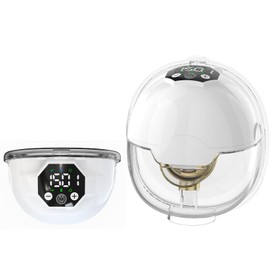 Nastopee Milchpumpe Elektrisch mit 5 Modi und 15 Stufen – BPA-frei, Tragbare 240mmHg Elektrische Milchpumpe Schmerzfreie Leise, Komfortabler Auslaufsichere Flansch Milchpumpen für Neue Mütter