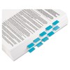 Post-it 680bb2 Standard Side Flags in Dispenser, Bright Blue, 100